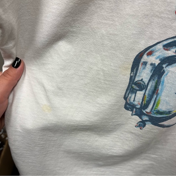 Pearl Jam White Freak Puppet Vintage Tour Double Sided Concert T-Shirt Large L - Picture 5 of 7